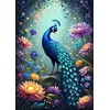 Image de Flowers & Peacock 500 Pièces Bluebird Puzzle
