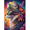 Image de Floral Cat 500 Pièces Bluebird Puzzle