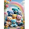 Image de Teddy Bears 300 Pièces Bluebird Puzzle