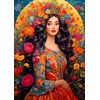 Image de Muse en Fleurs 500 Pièces Bluebird Puzzle