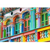 Image de Façade Colorée, Singapour 1000 Pièces Bluebird Puzzle