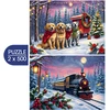 Image de 2 Puzzles - Christmas is Coming 500 Pièces Bluebird Puzzle