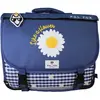 Image de Cartable Réversible 2 Compartiments Daisy- 38 Cm Bleu