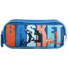 Image de Trousse Scolaire Rectangulaire Phileas Basket Bleu
