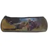 Image de Trousse Scolaire Ronde Star Wars / The Mandalorian Gris