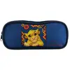 Image de Trousse Scolaire Rectangulaire Disney Le Roi Lion Simba Bleu