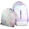 Image de Set De Sac À Dos, Sac Gym Et Trousse Bagtrotter Tie And Dye Multicolore