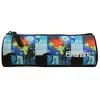 Image de Trousse Scolaire Ronde Offshore Urban Tag Multicolore