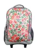 Image de Sac À Dos Scolaire À Roulettes Offshore Fleurs Gris
