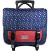 Image de Cartable Scolaire À Roulettes Phileas Usa Bleu