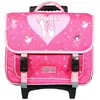 Image de Cartable Scolaire À Roulettes Primaire Phileas Danseuses Rose