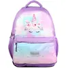 Image de Sac À Dos Scolaire Phileas Licorne Violet