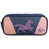 Image de Trousse Scolaire Rectangulaire Cybel Cheval Licorne Bleu