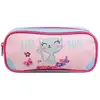 Image de Trousse Scolaire Rectangulaire Lili Lou Rose