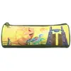 Image de Trousse Scolaire Ronde Jurassic World Jaune