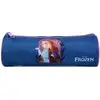 Image de Trousse Scolaire Ronde Disney La Reine Des Neiges Frozen Bleu