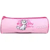 Image de Trousse Scolaire Ronde Disney Marie Les Aristochats Rose
