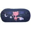 Image de Trousse Scolaire Rectangulaire Lili Lou Bleu