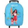 Image de Sac À Dos Scolaire À Roulettes Maternelle Vaiana Disney Bleu