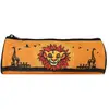 Image de Trousse Scolaire Ronde Le Roi Lion Orange