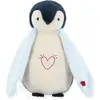 Image de Veilleuse Peluche Manchot Bleu (20 Cm) Ecru, Bleu, Rouge