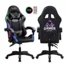 Image de Chaise Gaming Amstrad 900 Led Gamer Noir