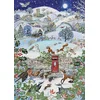 Image de Village par une Nuit d'Hiver 500 Pièces Alipson Puzzle