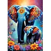 Image de Elephants - Maternal Love Collection 1000 Pièces Alipson Puzzle