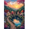 Image de Le Village au Bord de l'Eau 500 Pièces Alipson Puzzle