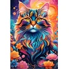 Image de Chat Multicolore 1000 Pièces Alipson Puzzle