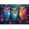 Image de Hiboux et Nuit Enchantée 1000 Pièces Alipson Puzzle