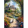 Image de L'Arche Fleurie du Cottage 1000 Pièces Alipson Puzzle