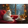 Image de Attendons Noël Confortablement 500 Pièces Alipson Puzzle