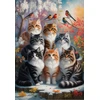 Image de Hiver Félin 1000 Pièces Alipson Puzzle
