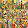 Image de Patchwork d'un Jardin de Campagne 1000 Pièces Alipson Puzzle
