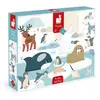 Image de Puzzle Tactile Les Animaux Polaires 20 Pièces Multicolore