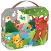 Image de Puzzle Les Animaux Sauvages 36 Pièces Multicolore