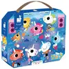 Image de Puzzle Les Licornes 24 Pièces Bleu