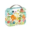 Image de Puzzle Les Compagnons Du Jardin, 20 Pcs Multicolore