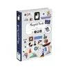 Image de Magneti'book Cosmos, 52 Magnets Bleu Nuit / Orange
