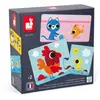 Image de Puzzle Duo Parents Et Bébés Animaux Multicolore