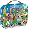 Image de Puzzle La Ville, 36 Pièces Bleu