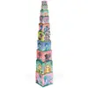 Image de Pyramide Carrée Les Animaux Tous Mignons Multicolore