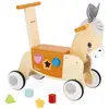 Image de Porteur En Bois ne Avec Boîte À Formes Orange