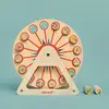 Image de Jeu De Nim Grande Roue En Bois Fsc Multicolore