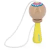 Image de Bilboquet En Bois Applepop Jaune