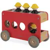Image de Camion De Pompiers En Bois Fsc Rouge