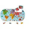 Image de Puzzle Carte Des Explorateurs Du Bain Multicolore