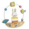 Image de Looping Basculo Lapin Pure En Bois Fsc Multicolore