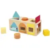 Image de Boite À Formes Géométriques En Bois 18 Mois Multicolore